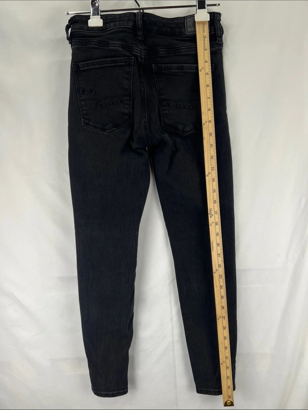 American Eagle - Women’s Jeans - High Rise Jeggings -Black - Size Unk (0 or 00?)